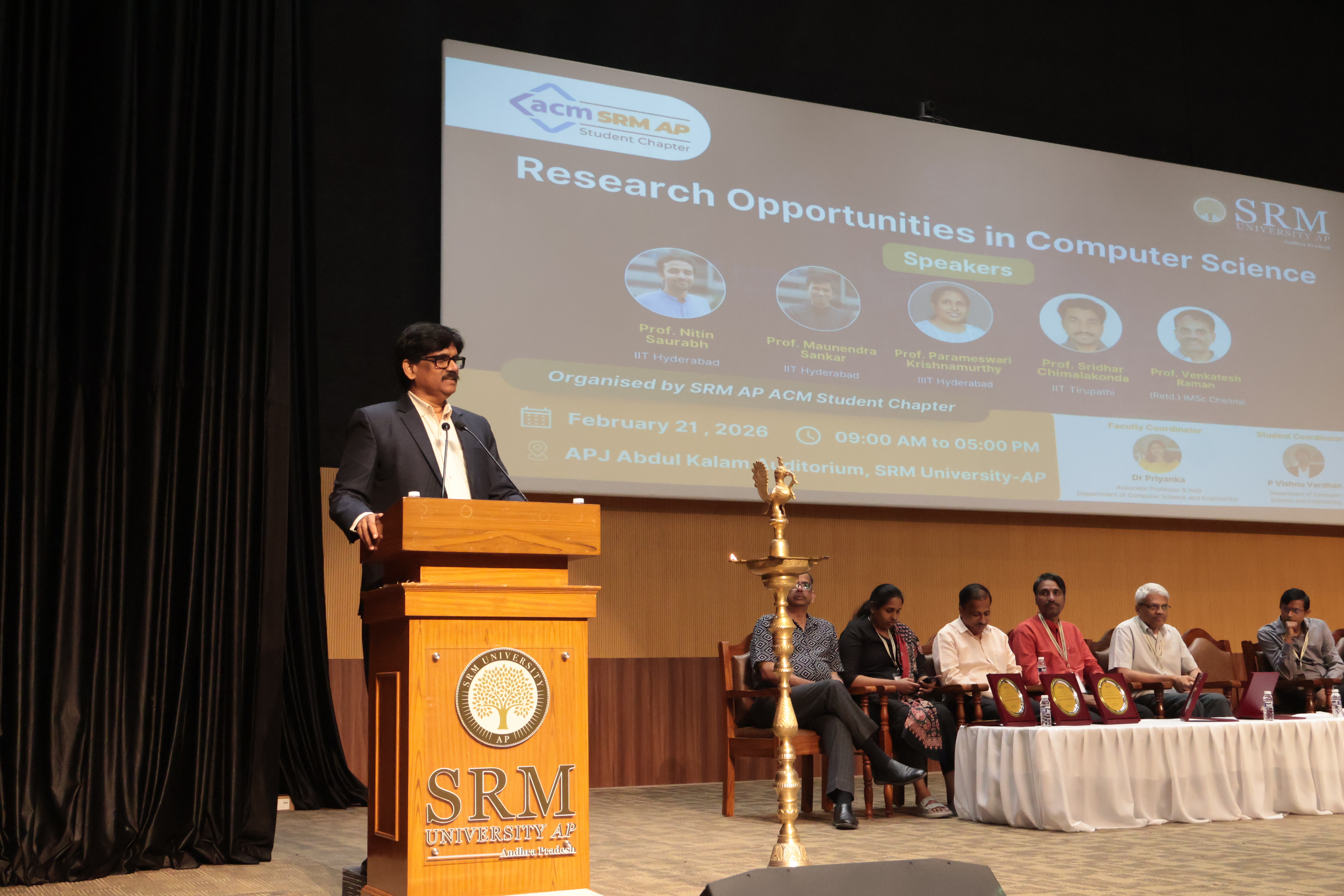 ACM India Research Opportunities in Computer Science (ROCS) — SRM AP ACM